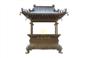 现货：单层盖长方香炉（高2.6米，长2米，宽1米）