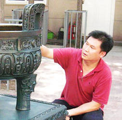 子承父业，青铜技艺的传承，匠人精神的传承